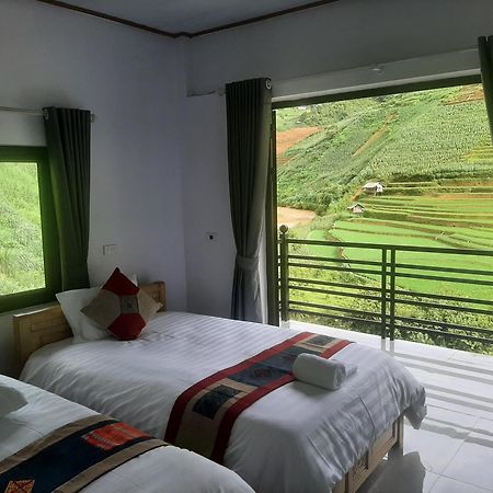 Dong Suoi H'Mong Homestay & Bungalow - Trek & Vegetarian Food Mu Cang Chai Buitenkant foto