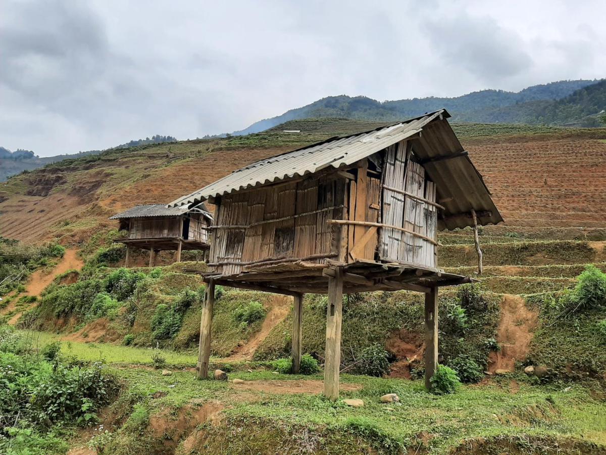 Dong Suoi H'Mong Homestay & Bungalow - Trek & Vegetarian Food Mu Cang Chai Buitenkant foto