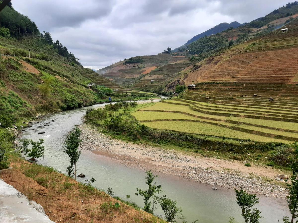 Dong Suoi H'Mong Homestay & Bungalow - Trek & Vegetarian Food Mu Cang Chai Buitenkant foto