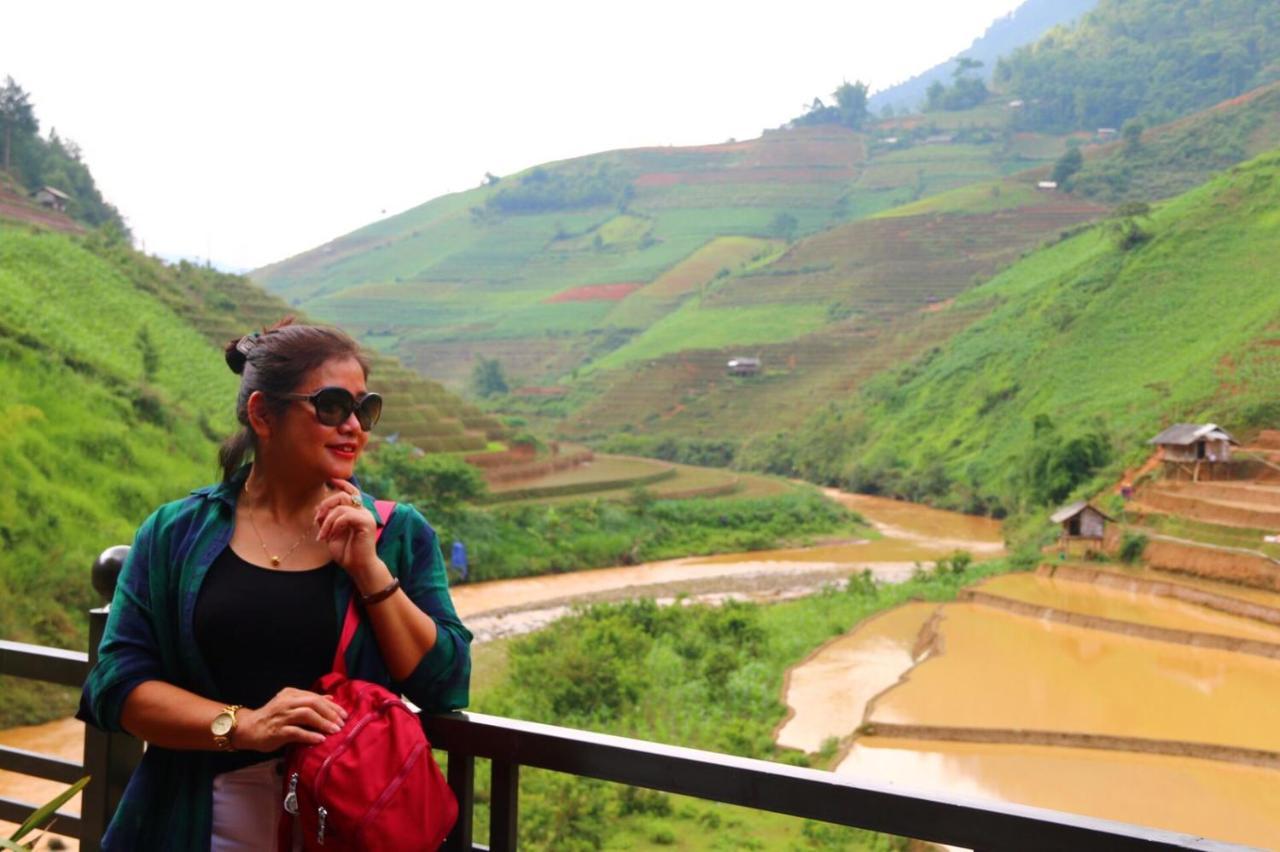 Dong Suoi H'Mong Homestay & Bungalow - Trek & Vegetarian Food Mu Cang Chai Buitenkant foto