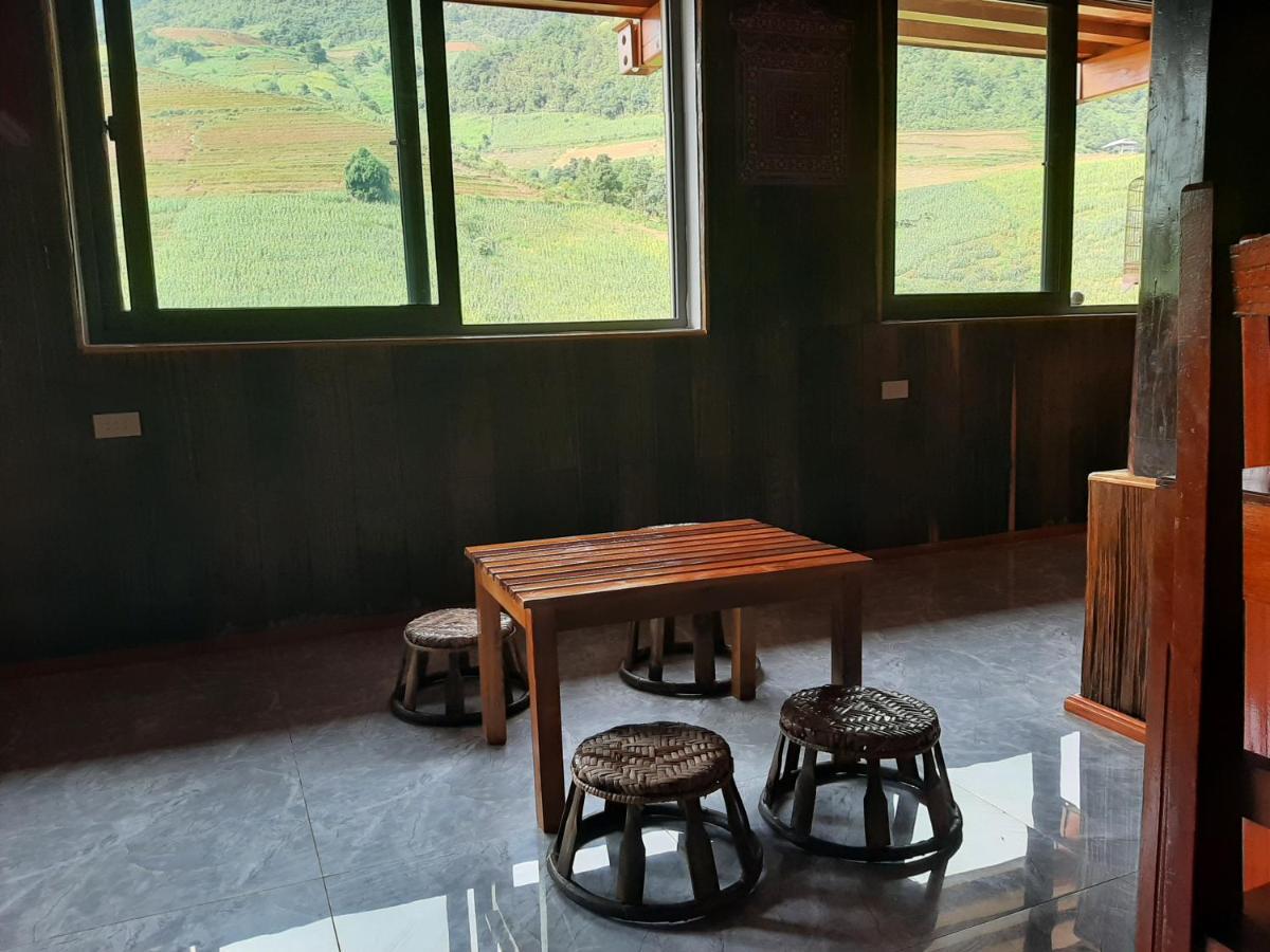 Dong Suoi H'Mong Homestay & Bungalow - Trek & Vegetarian Food Mu Cang Chai Buitenkant foto