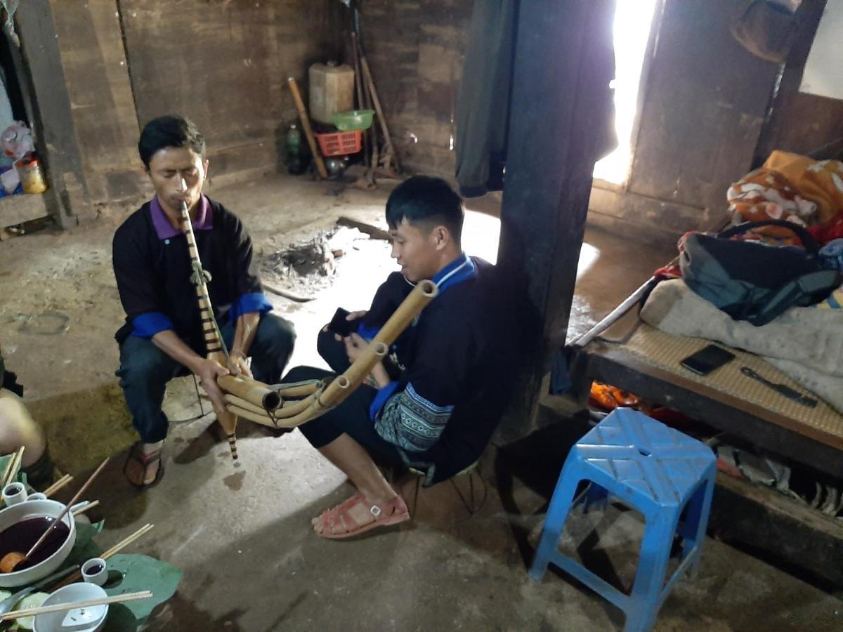Dong Suoi H'Mong Homestay & Bungalow - Trek & Vegetarian Food Mu Cang Chai Buitenkant foto