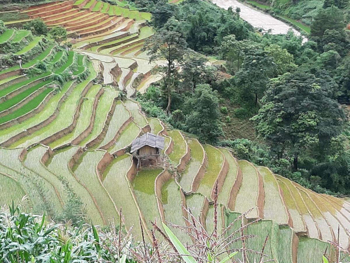 Dong Suoi H'Mong Homestay & Bungalow - Trek & Vegetarian Food Mu Cang Chai Buitenkant foto