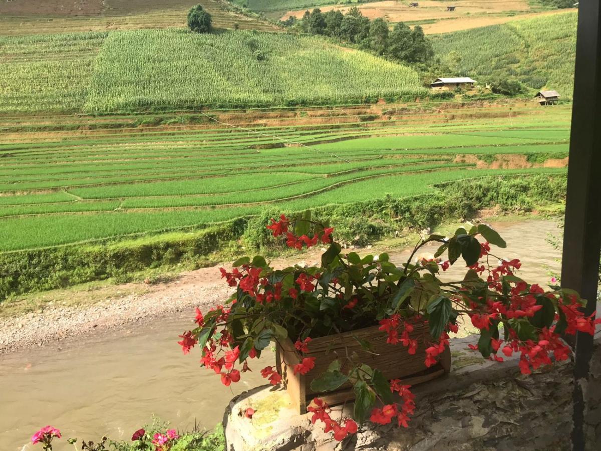 Dong Suoi H'Mong Homestay & Bungalow - Trek & Vegetarian Food Mu Cang Chai Buitenkant foto