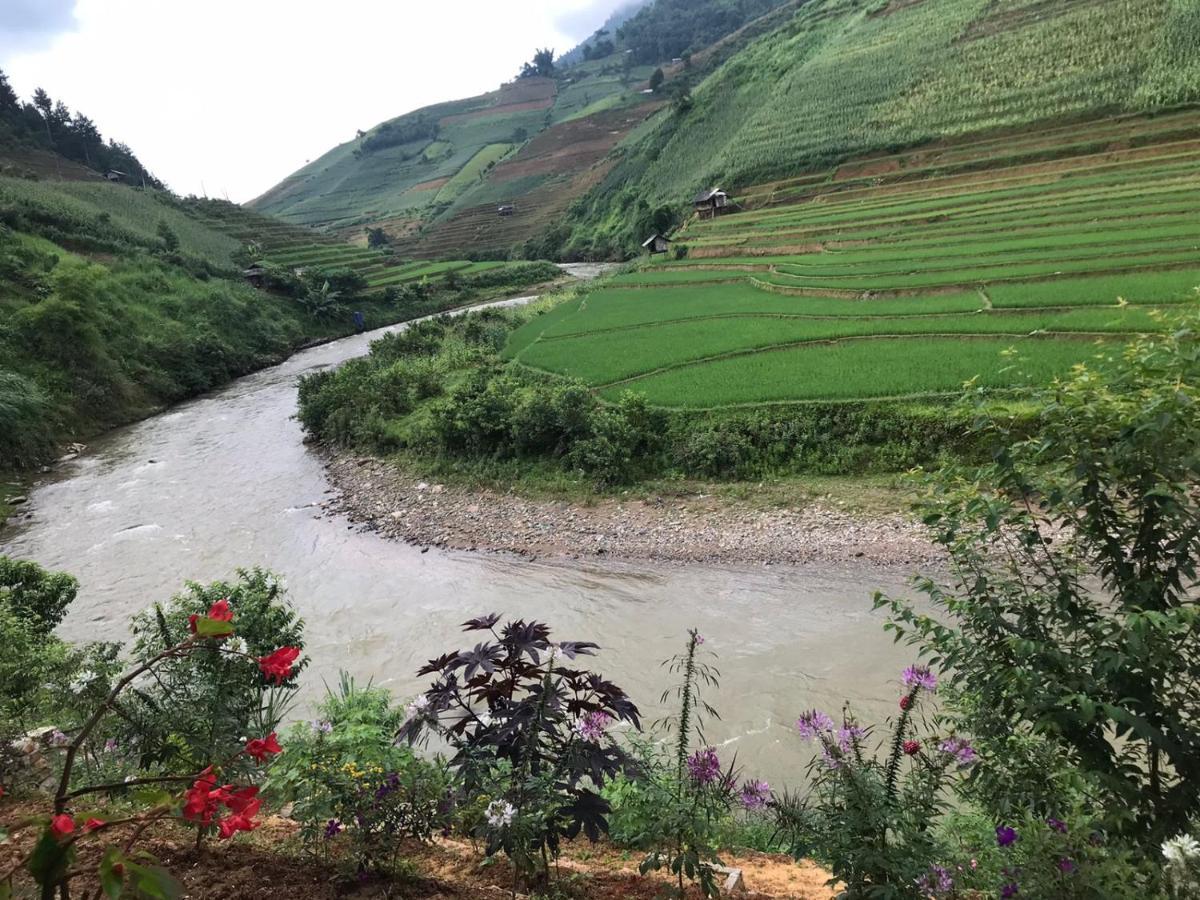 Dong Suoi H'Mong Homestay & Bungalow - Trek & Vegetarian Food Mu Cang Chai Buitenkant foto