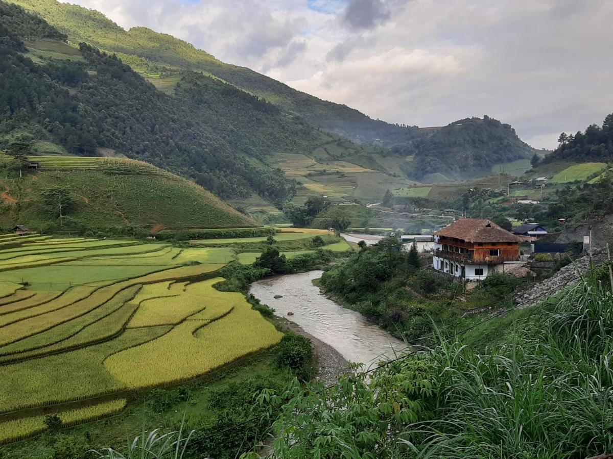 Dong Suoi H'Mong Homestay & Bungalow - Trek & Vegetarian Food Mu Cang Chai Buitenkant foto