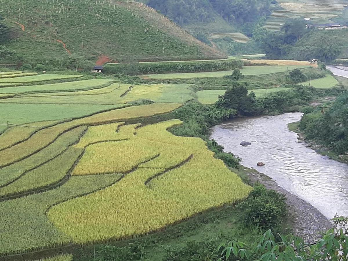 Dong Suoi H'Mong Homestay & Bungalow - Trek & Vegetarian Food Mu Cang Chai Buitenkant foto