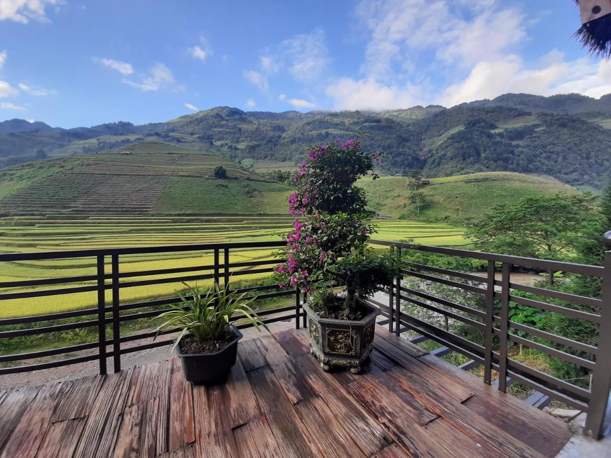 Dong Suoi H'Mong Homestay & Bungalow - Trek & Vegetarian Food Mu Cang Chai Buitenkant foto