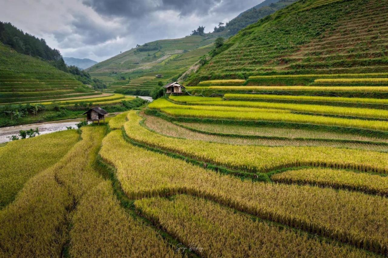 Dong Suoi H'Mong Homestay & Bungalow - Trek & Vegetarian Food Mu Cang Chai Buitenkant foto