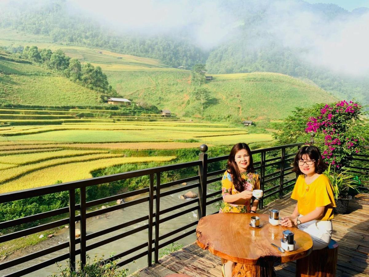 Dong Suoi H'Mong Homestay & Bungalow - Trek & Vegetarian Food Mu Cang Chai Buitenkant foto