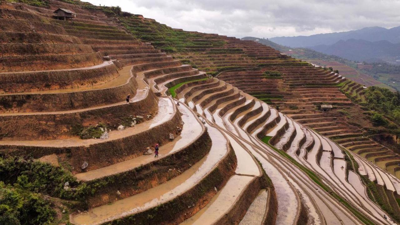 Dong Suoi H'Mong Homestay & Bungalow - Trek & Vegetarian Food Mu Cang Chai Buitenkant foto