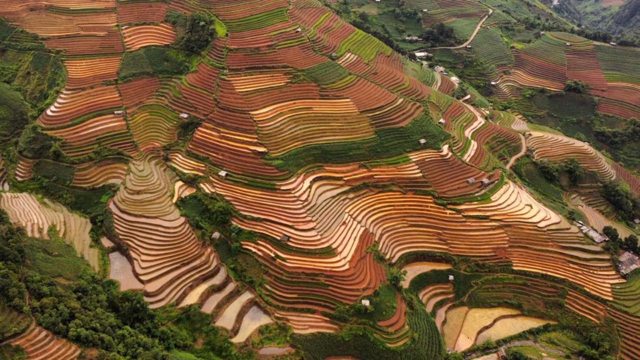 Dong Suoi H'Mong Homestay & Bungalow - Trek & Vegetarian Food Mu Cang Chai Buitenkant foto
