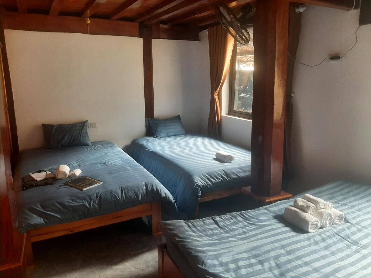 Dong Suoi H'Mong Homestay & Bungalow - Trek & Vegetarian Food Mu Cang Chai Buitenkant foto