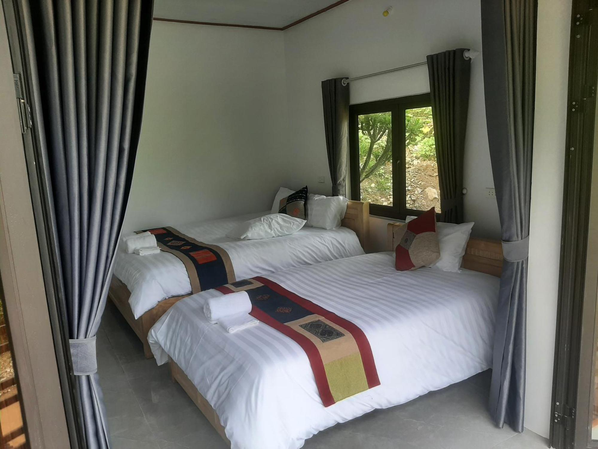 Dong Suoi H'Mong Homestay & Bungalow - Trek & Vegetarian Food Mu Cang Chai Buitenkant foto