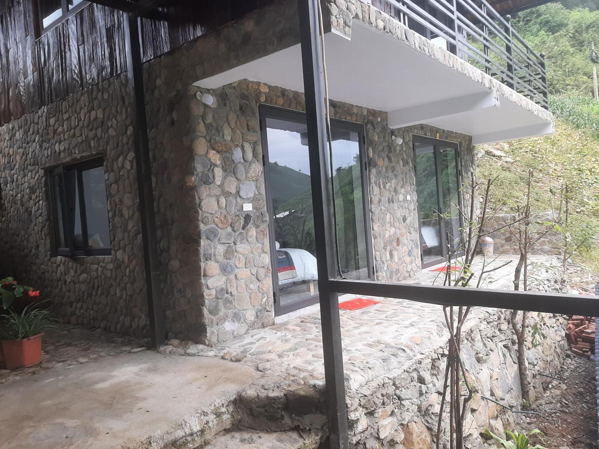 Dong Suoi H'Mong Homestay & Bungalow - Trek & Vegetarian Food Mu Cang Chai Kamer foto
